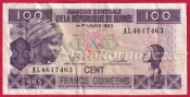 Guinea - 100 frank 1960/1985