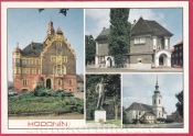 Hodonín - Radnice, Dům umění, Pomník, Kostel