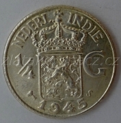 Holandská Indie  - 1/4 gulden 1945 S