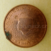 Holandsko - 1 Cent 2004