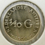 Holandsko-Antily - 1/10 gulden 1956