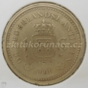 Holandsko - Antily - 1 gulden 1991