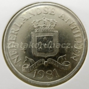 Holandsko - Antily 25 cents 1981