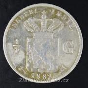 Holandsko - Indie -1/4 gulden 1882