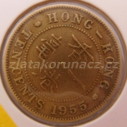 Hong-Kong - 10 cents 1955