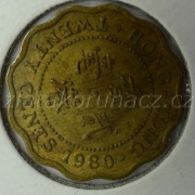 Hong-Kong - 20 cent 1980