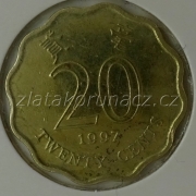 Hong-Kong - 20 cents 1997