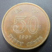 Hong-Kong - 50 cents 1997