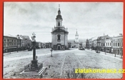 Hranice na Moravě - Náměstí, kostel, socha