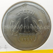 Indie - 1 rupee 1987