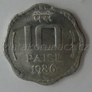 Indie - 10 paise 1986