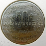 Indie - 50 paise 1985 