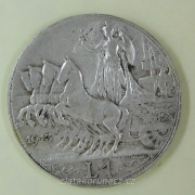 Itálie - 1 lira 1913 R