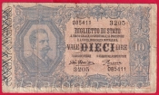 Itálie - 10 Lira 1888