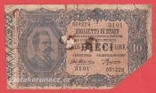 Itálie - 10 lire 1918