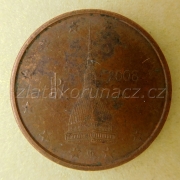 Itálie - 2 cent 2008