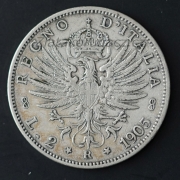 Itálie - 2 lire 1905 R