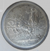Itálie - 2 lire 1915 R