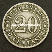 Itálie - 20 centesimi 1894 R