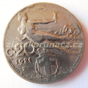 Itálie - 20 centesimi 1921 R