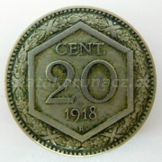 Itálie - 20 centisimi 1918 R