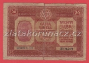 Itálie - 20 lire 1918