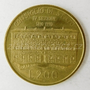 Itálie - 200 lir 1990 R