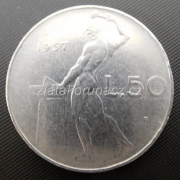 Itálie - 50 lir 1957 R