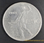Itálie - 50 lir 1963 R