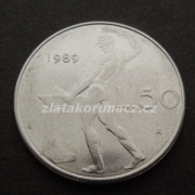 Itálie - 50 lir 1989 R