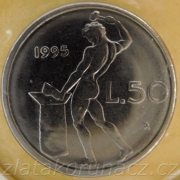 Itálie - 50 lir 1995 R