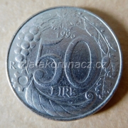 Itálie - 50 lire 1996