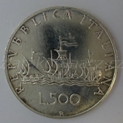 Itálie - 500 lir 1964 R