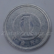 Japonsko - 1 yen 1989 (1)