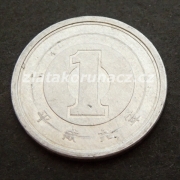 Japonsko - 1 yen 1997 (9)