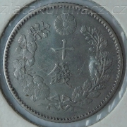 Japonsko - 10 sen 1891 (24)