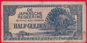 Japonsko (Holandsko) - 1/2 gulden 1942
