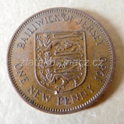 Jersey - 1 new penny 1980