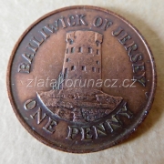 Jersey - 1 penny 1990