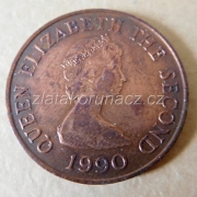 Jersey - 2 pence 1990