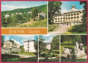 Jeseník - Lázně, Sanatorium, Láz. ústav P.Bezruč, Hrad, Pomník