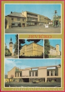 Jevíčko - Náměstí s hotelem Morava