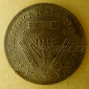 Jižní Afrika - 3 pence 1937
