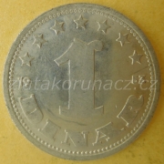 Jugoslávie - 1 dinar 1953