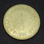 Jugoslávie - 1 dinar 1984