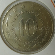 Jugoslávie - 10 dinar 1979