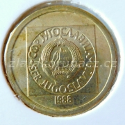 Jugoslávie - 10 dinar 1988 - nový typ