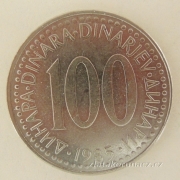 Jugoslávie - 100 dinar 1985