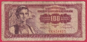 Jugoslavie - 100 Dinara 1955