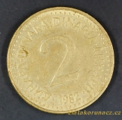 Jugoslávie - 2 dinar 1982